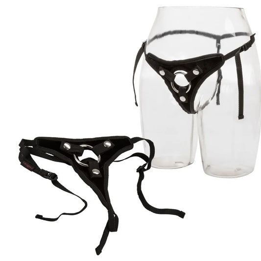 Calexotics–HerRoyalHarnessThePrincessVelvetHarness–UnboxedVersion(Black)