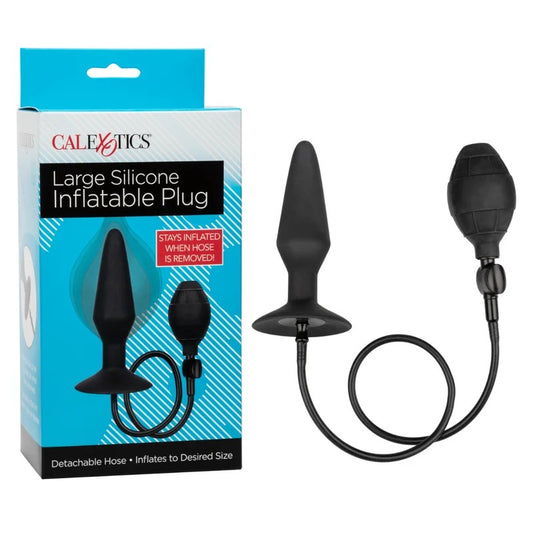Calexotics–InflatableAnalPlug–Large(Black)