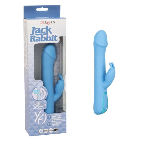 Calexotics–JackRabbitEliteRotatingBeadedRabbitVibrator(Blue)