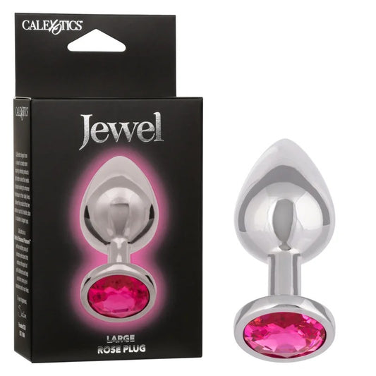 Calexotics–JewelLargeRoseRoundGemPlug(Pink)