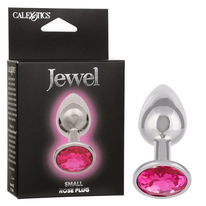 Calexotics–JewelSmallRoseRoundGemPlug(Pink)