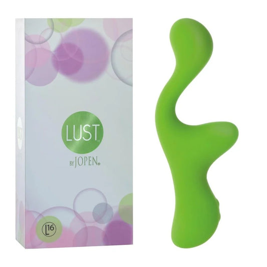 Calexotics–JOPENLustL16DualMotorRabbitVibrator(Green)