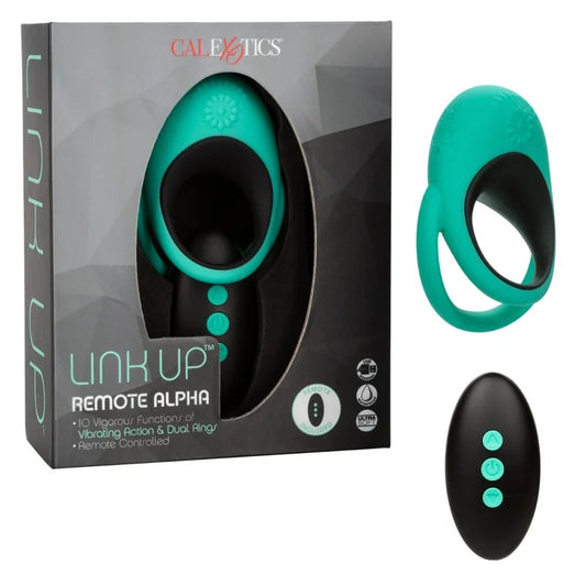 Calexotics–LinkUp“RemoteAlpha”RemoteControlCockRing(Green/Black)