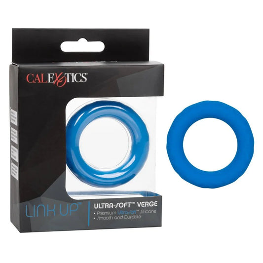 Calexotics–LinkUpUltra-Soft“Max”PrismaticSiliconeCockRing(Blue)