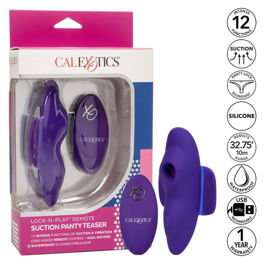 Calexotics–LocknPlaySuctionPantyTeaser(Purple)