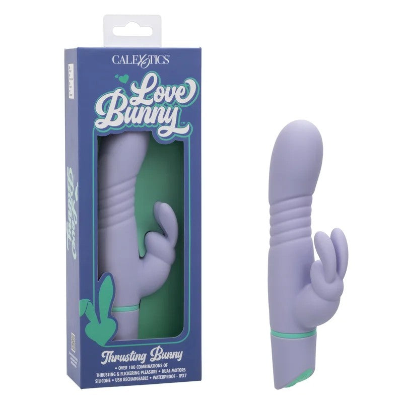 Calexotics–LoveBunnyThrustingBunnyRabbitVibrator(Purple)