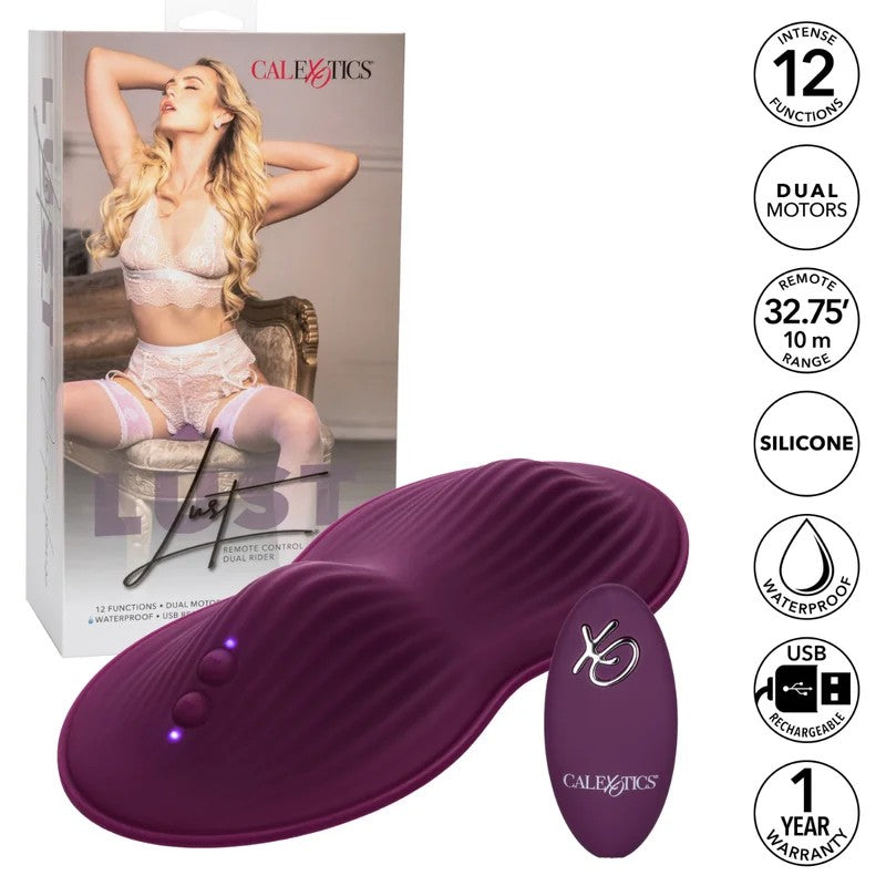 Calexotics–LustRemoteControlDualRider(Purple)