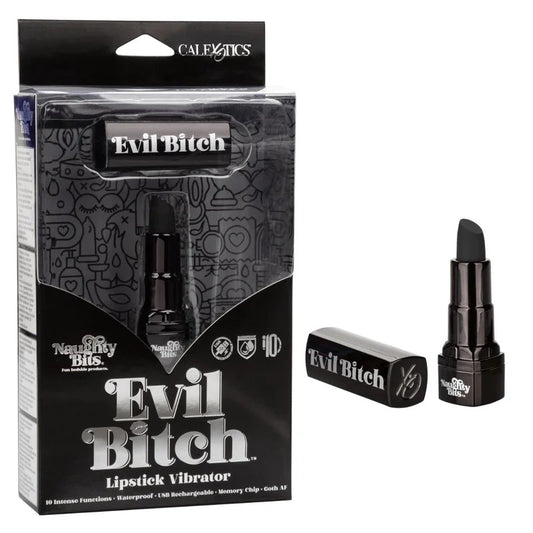 Calexotics–NaughtyBits“EvilBitch”LipstickVibrator(Black)