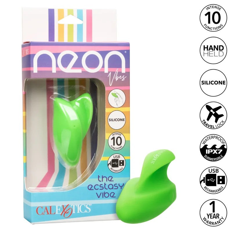 Calexotics–NeonVibes“TheEcstasyVibe”FingerVibe(NeonGreen)
