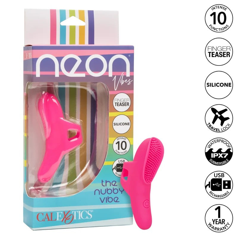 Calexotics–NeonVibesNubbyFingerVibe(Pink)
