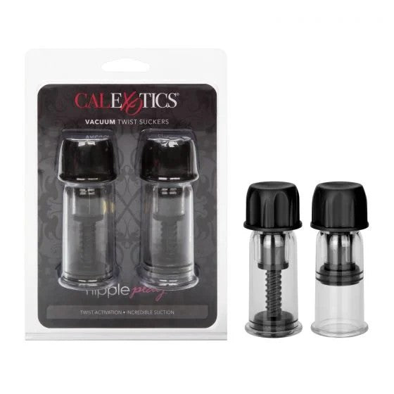 Calexotics–NipplePlayVacumnTwistSuckers(Black)
