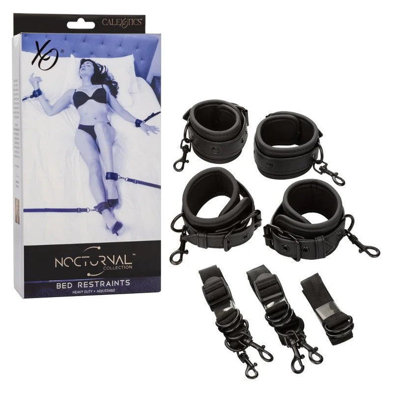 Calexotics–NocturnalBedRestraints(Black)