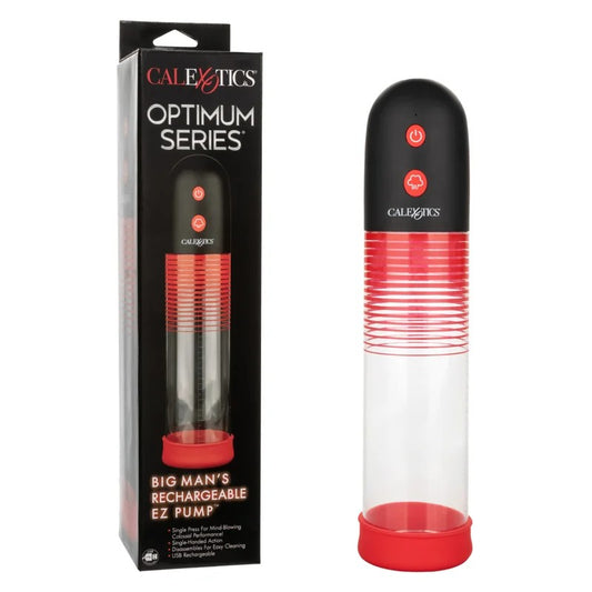 Calexotics–OptimumSeriesBigMan’sRechargeableEZPump(Clear/Red/Black)
