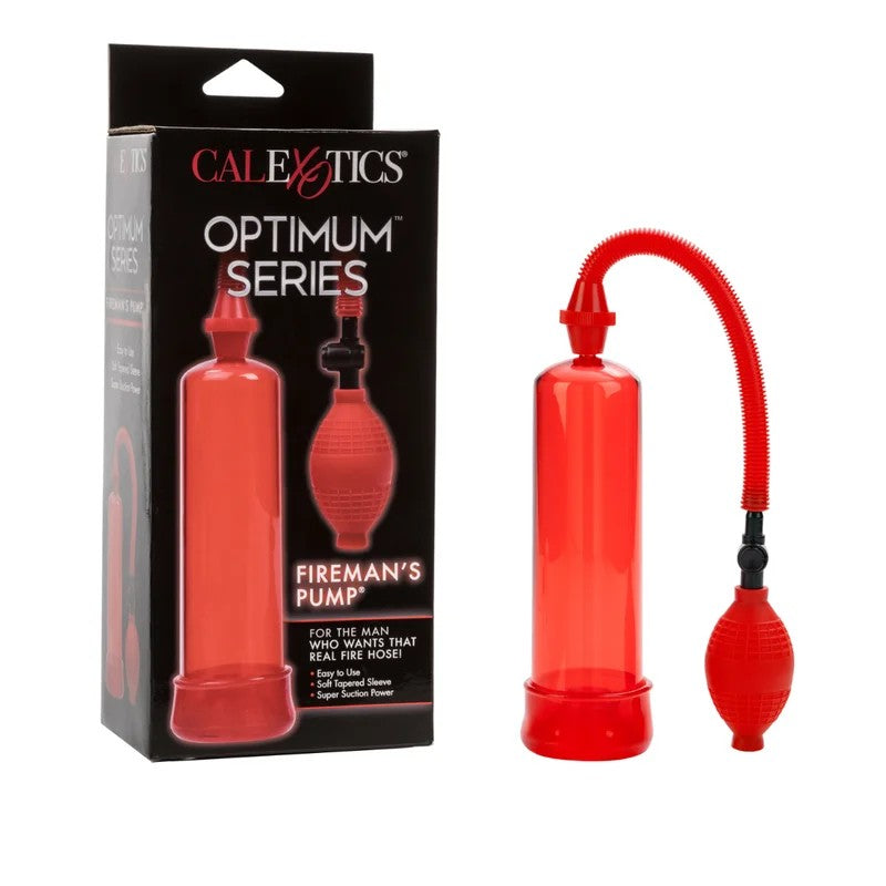 Calexotics–OptimumSeriesFireman’sPumpPenisPump(Red)