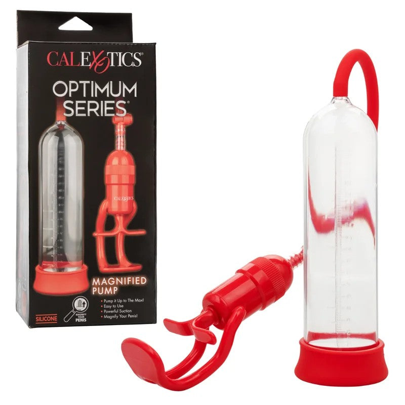 Calexotics–OptimumSeriesMagnifiedPump(Clear/Red)