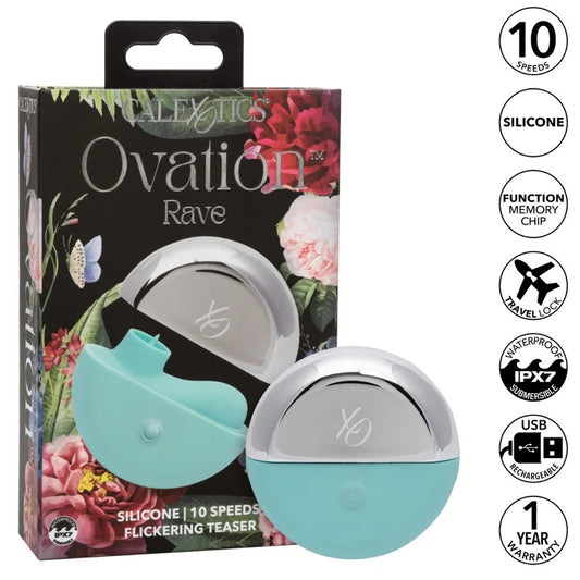 Calexotics–Ovation“Rave”SiliconeFlickeringTeaser(TealMint/Chrome)