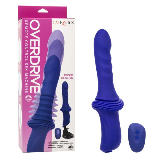 Calexotics–OverdriveRidgedThrusterRemoteControlSexMachine(Purple)