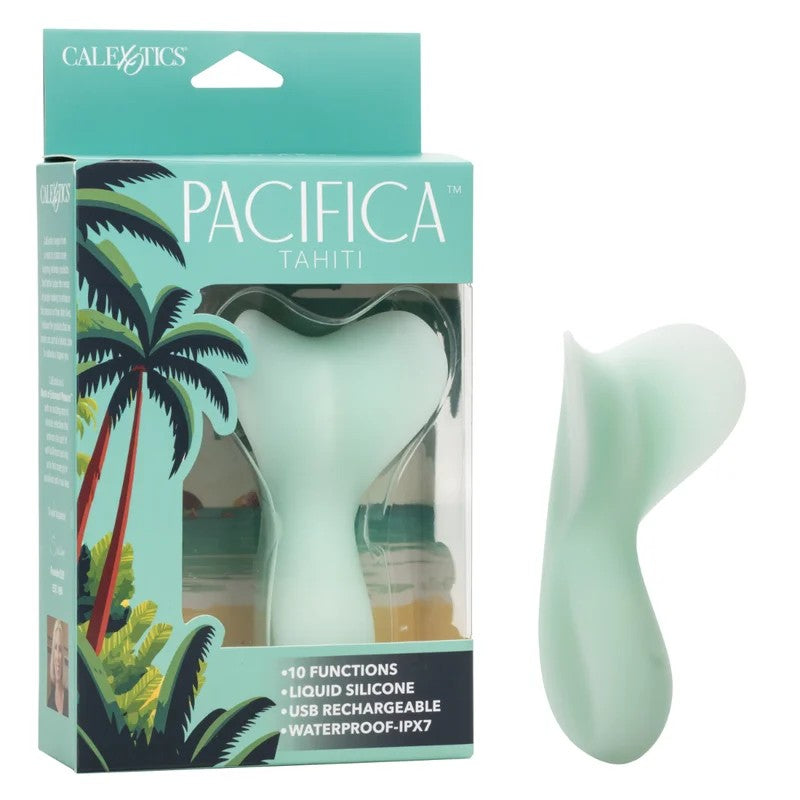 Calexotics–Pacifica“Tahiti”FullCoverLay-OnVibrator(MintGreen)