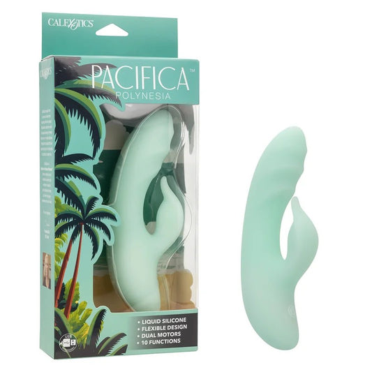Calexotics–PacificaPolynesiaCompactRabbitVibrator(MintGreen)