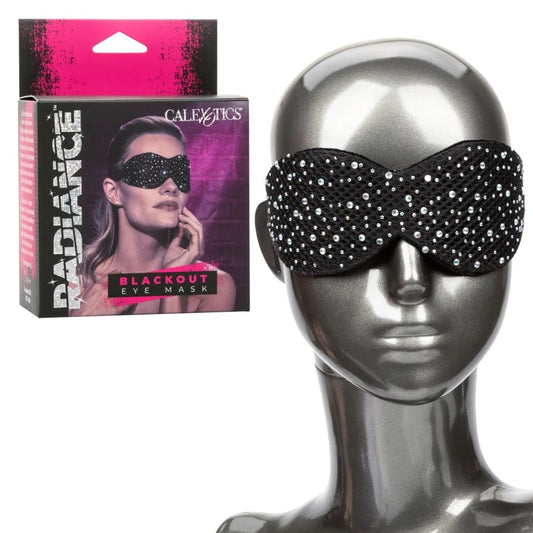 Calexotics–RadianceBlackoutEyeMask(SparklyBlack)