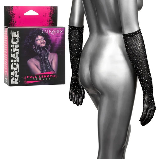 Calexotics–RadianceFullLengthGloves–One-Size(SparklyBlack)
