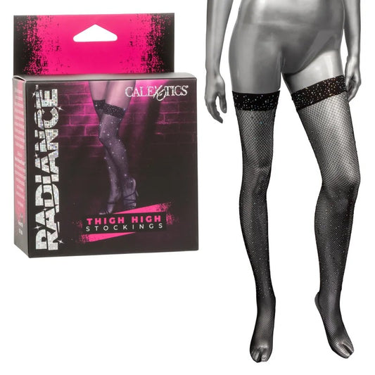 Calexotics–RadianceThighHighStockings–OSFM(SparklyBlack)