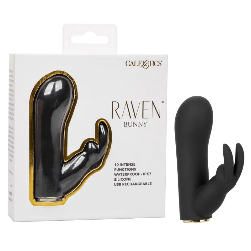 Calexotics–RavenBunnyMiniRabbitVibrator(Black)