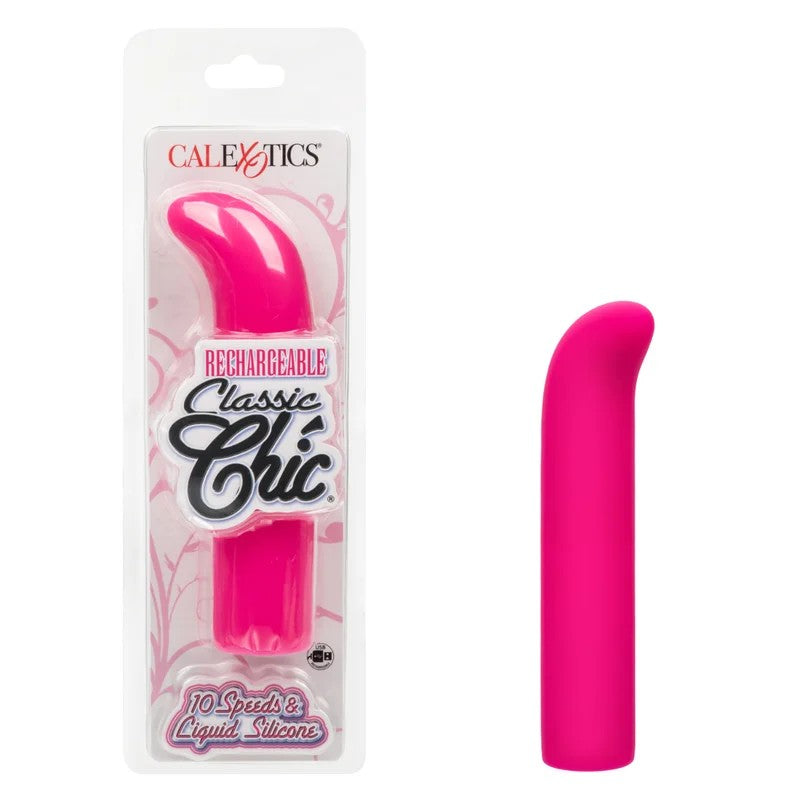 Calexotics–RechargeableClassicChicMiniG-SpotVibrator(Magenta)