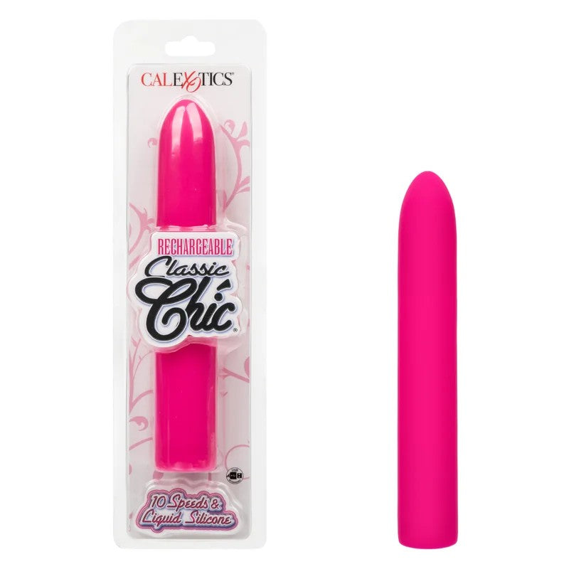 Calexotics–RechargeableClassicChicStandardSmoothieVibrator(Magenta)