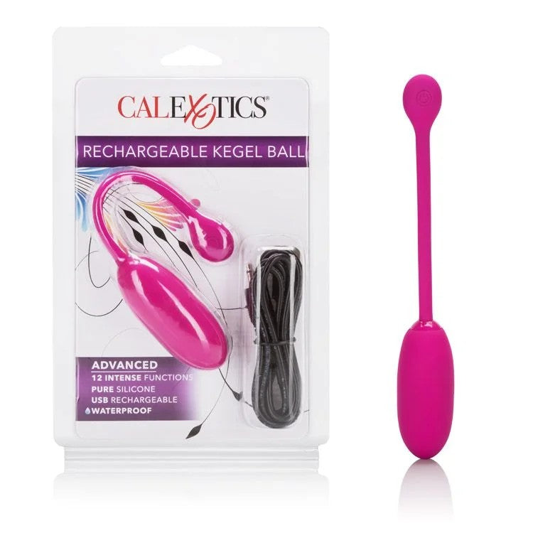 Calexotics–RechargeableKegelBall(Pink)