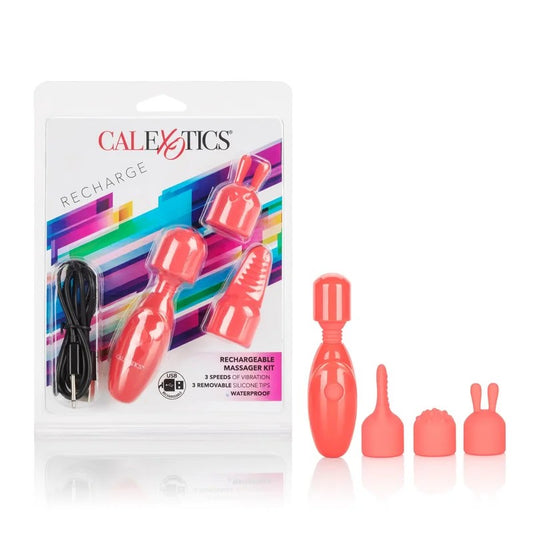 Calexotics–RechargeableMassagerKit(Red)
