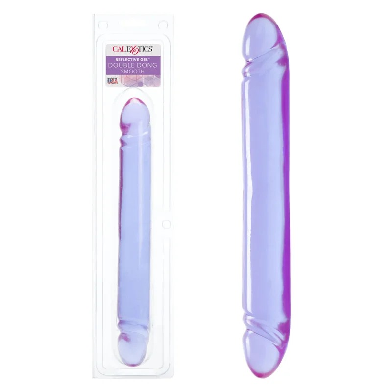 Calexotics–ReflectiveGelSmoothDoubleDong(ClearPurple)