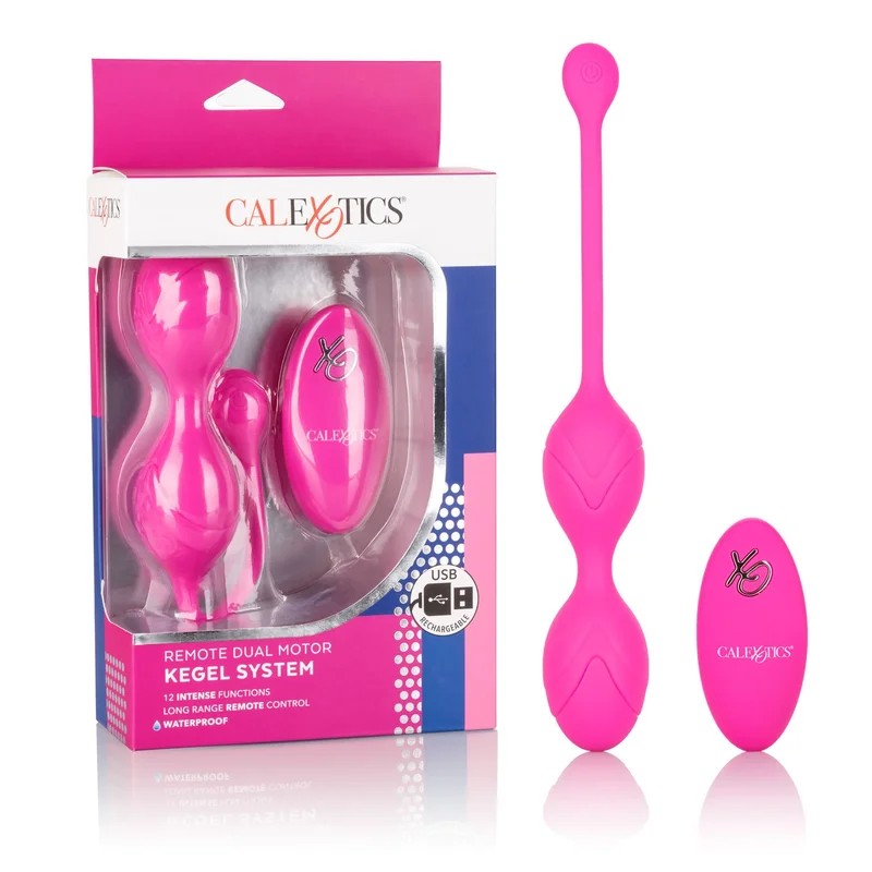 Calexotics–RemoteDualMotorKegelSystem(Pink)