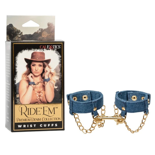 Calexotics–Ride‘EmWristCuffs(Denim)