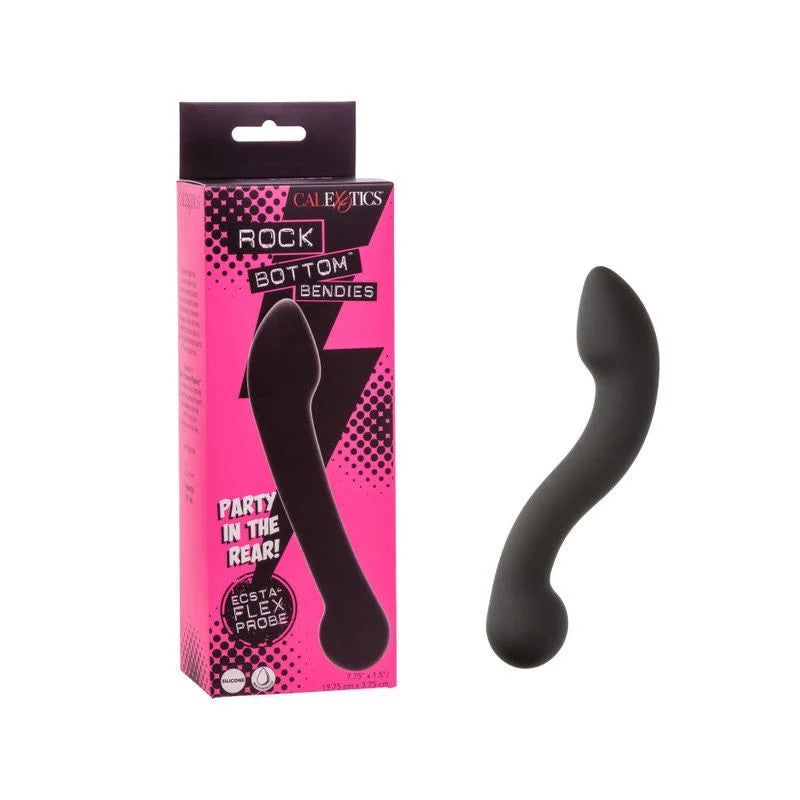 Calexotics–RockBottomBendiesEcsta-FlexProbe–(Black)