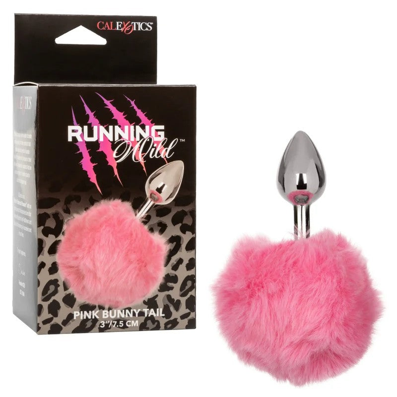 Calexotics–RunningWildBunnyTailButtPlug(Pink)