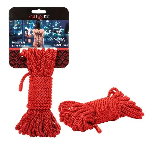 Calexotics–ScandalBDSMRope–10metre(Red)