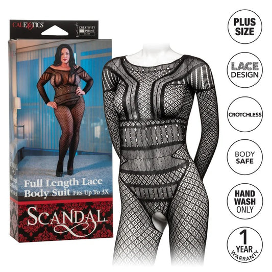Calexotics–ScandalFullLengthLaceBodySuit(QS)