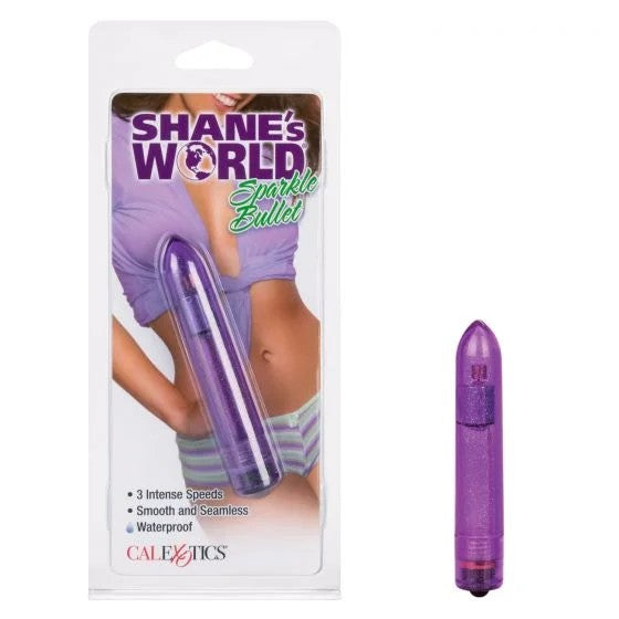 Calexotics–Shane’sWorld4″SparkleBullet(Purple)