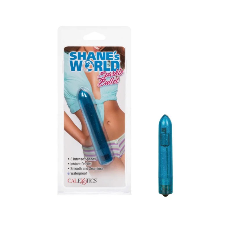 Calexotics–Shane’sWorldSparkleBullet–(Blue)