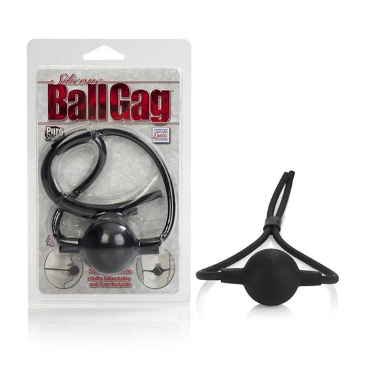 Calexotics–SiliconeBallGag(Black)