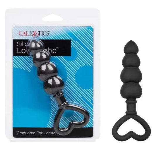Calexotics–SiliconeLoveProbeBeaded(Black)