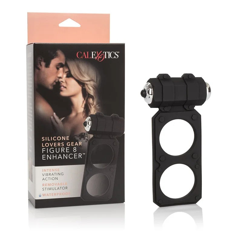 Calexotics–SiliconeLoversGearFigure8Enhancer(Black)