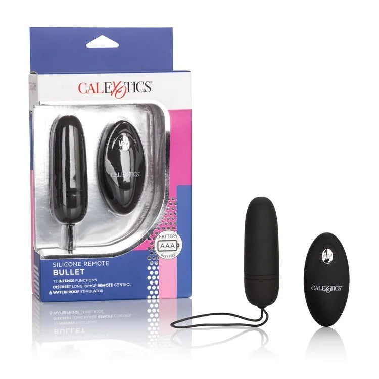 Calexotics–SiliconeWirelessRemoteBullet(Black)