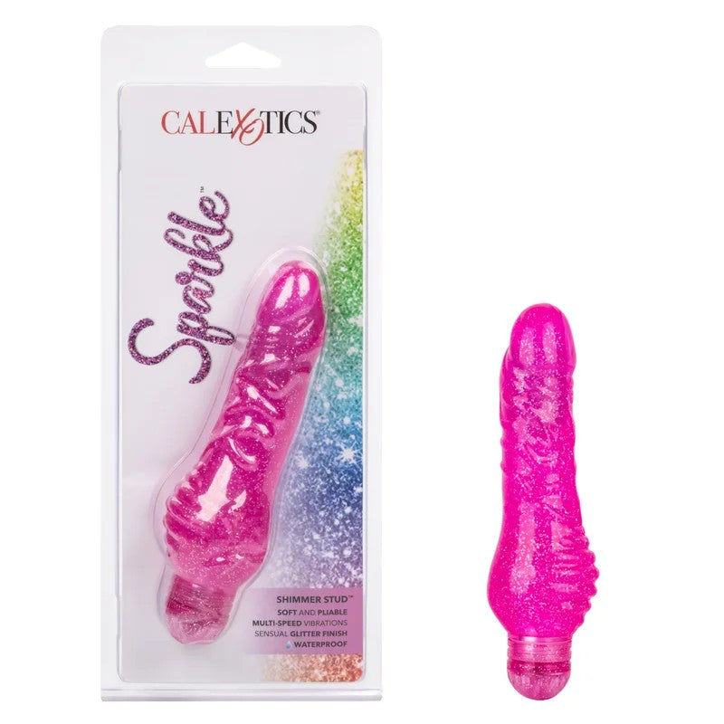 Calexotics–Sparkle“ShimmerStud”Vibrator(Purple)