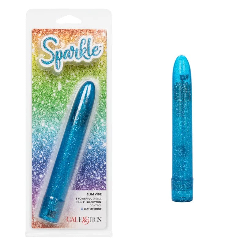 Calexotics–Sparkle6″SlimVibe(Blue)