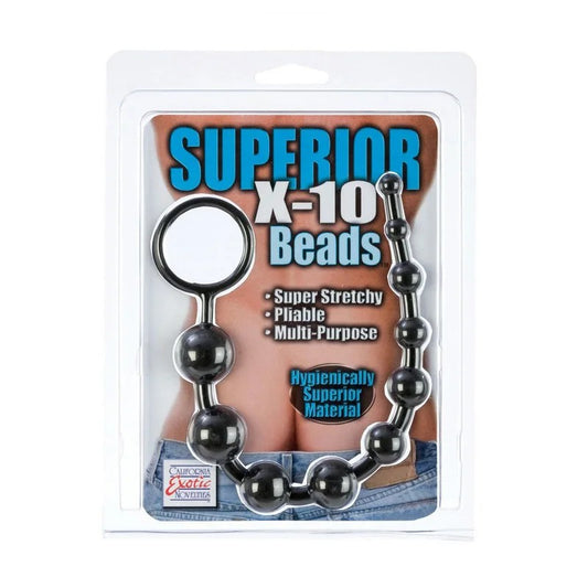 Calexotics–SuperiorX-10Beads(Black)
