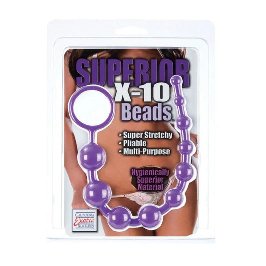 Calexotics–SuperiorX-10Beads(Purple)