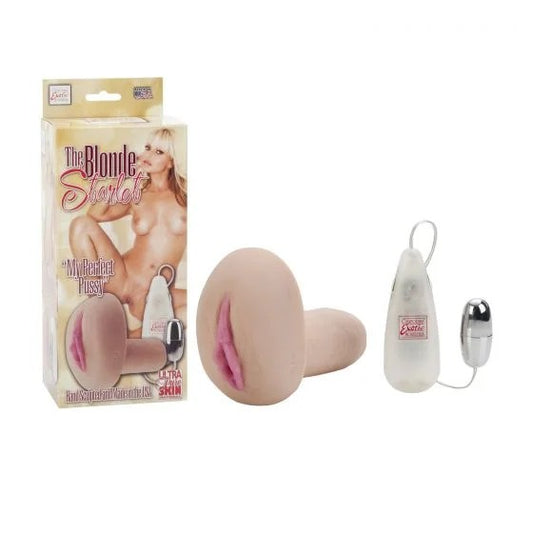 Calexotics–TheBlondeStartlet“MyPerfectPussy”VibratingMasturbator