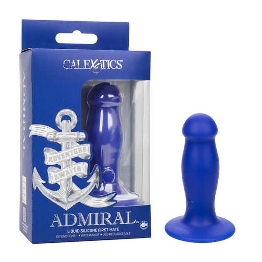 CalexoticsAdmiralLiquidSiliconeFirstMateVibratingDildo
